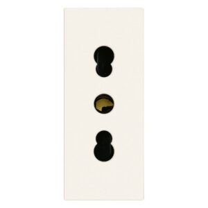 BPresa 2P+T 16A Bianco